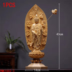 🪵 Spiritual Abacus Solid Wood Bodhisattva Statue
High-Grade Giant Buddha Sculpture – Hand-Carved Home or Altar Decoration