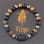 ♈♎ Spiritual Abacus™ Zodiac Constellation Bracelet – Adjustable Astrology Charm Jewelry for Men & Women (12 Star Signs)