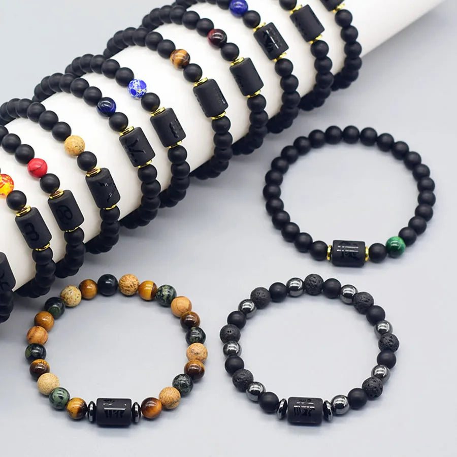♈♎ Spiritual Abacus™ Zodiac Constellation Bracelet – Adjustable Astrology Charm Jewelry for Men & Women (12 Star Signs)
