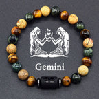 ♈♎ Spiritual Abacus™ Zodiac Constellation Bracelet – Adjustable Astrology Charm Jewelry for Men & Women (12 Star Signs)