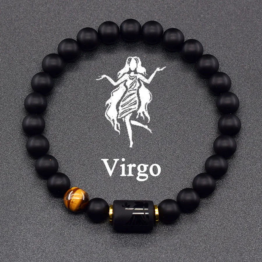 ♈♎ Spiritual Abacus™ Zodiac Constellation Bracelet – Adjustable Astrology Charm Jewelry for Men & Women (12 Star Signs)