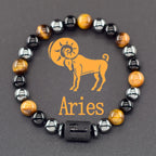 ♈♎ Spiritual Abacus™ Zodiac Constellation Bracelet – Adjustable Astrology Charm Jewelry for Men & Women (12 Star Signs)