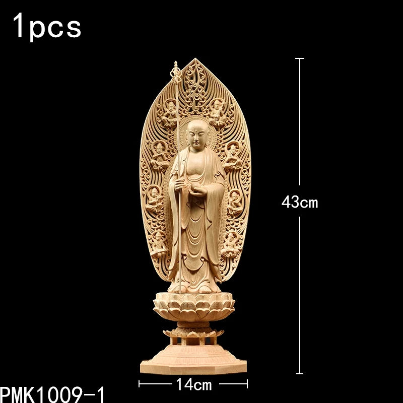 🪵 Spiritual Abacus Solid Wood Bodhisattva Statue
High-Grade Giant Buddha Sculpture – Hand-Carved Home or Altar Decoration