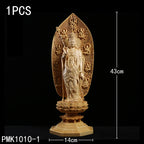 🪵 Spiritual Abacus Solid Wood Bodhisattva Statue
High-Grade Giant Buddha Sculpture – Hand-Carved Home or Altar Decoration