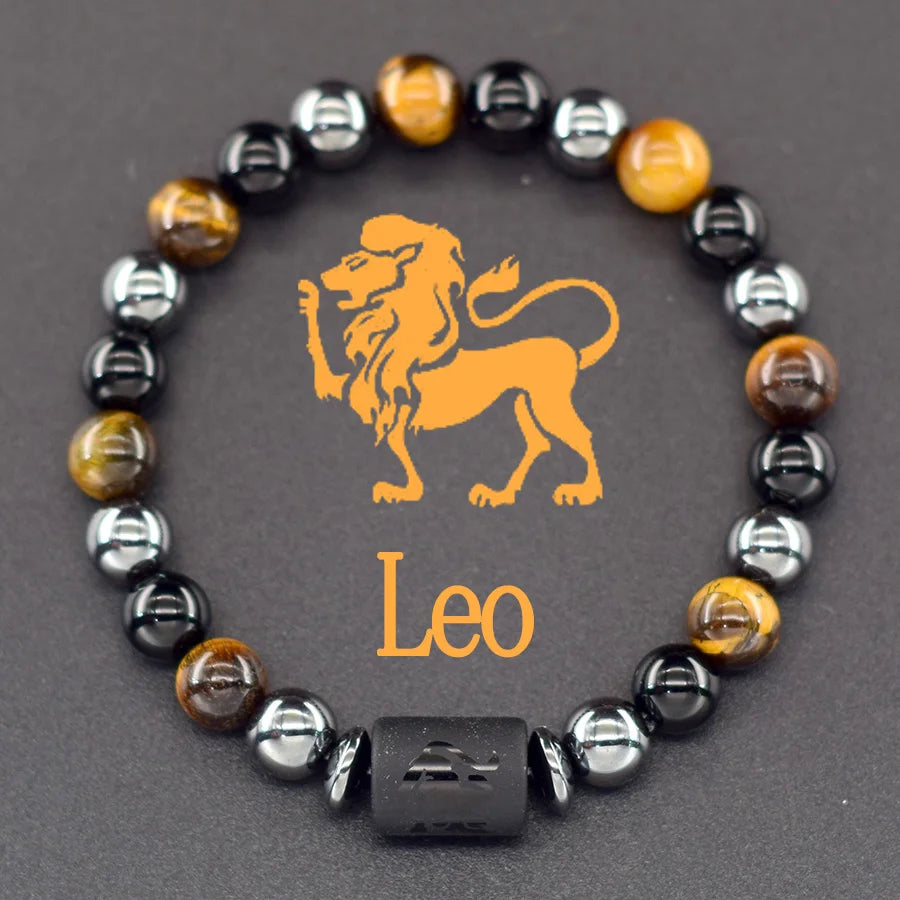 ♈♎ Spiritual Abacus™ Zodiac Constellation Bracelet – Adjustable Astrology Charm Jewelry for Men & Women (12 Star Signs)