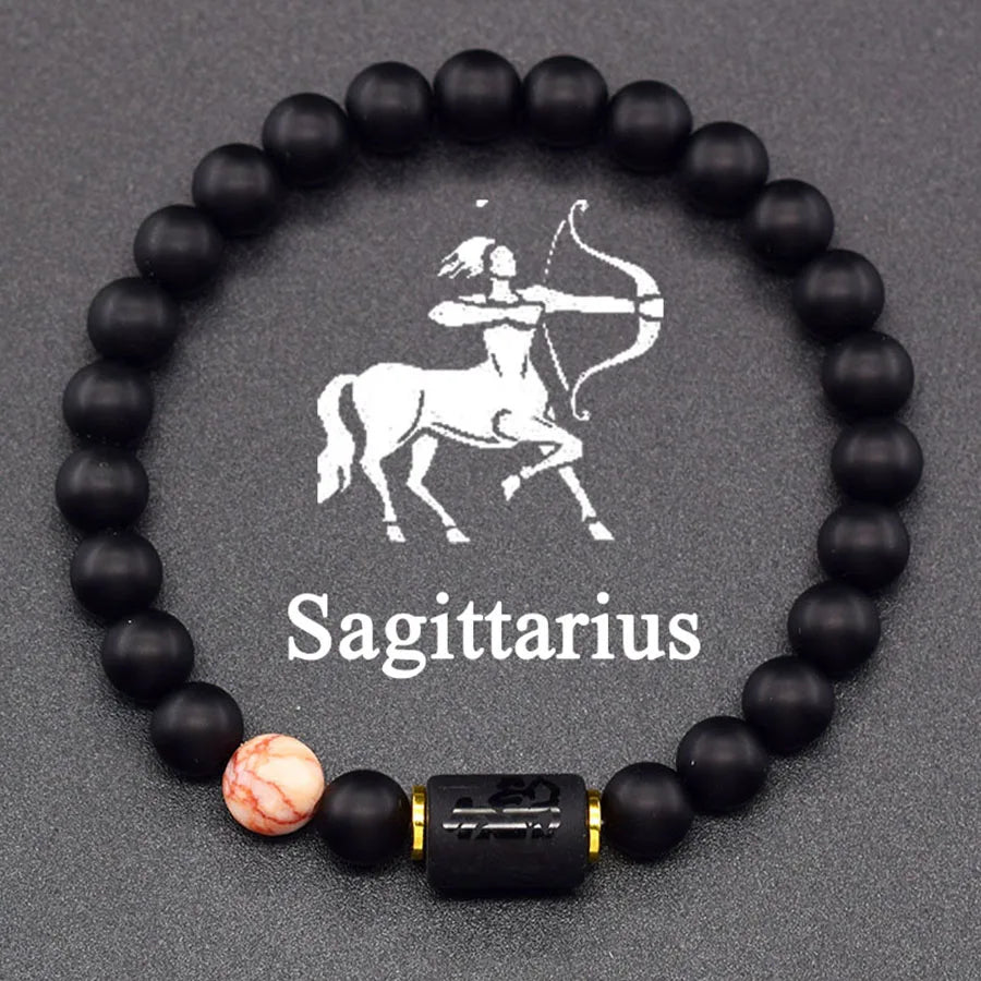 ♈♎ Spiritual Abacus™ Zodiac Constellation Bracelet – Adjustable Astrology Charm Jewelry for Men & Women (12 Star Signs)