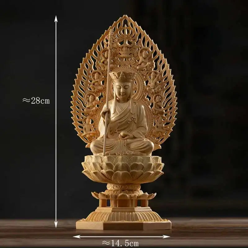 🪵 Spiritual Abacus Solid Wood Bodhisattva Statue
High-Grade Giant Buddha Sculpture – Hand-Carved Home or Altar Decoration
