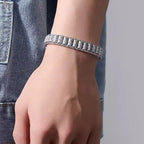 Spiritual Abacus™ S925 Sterling Silver Vintage Bead Bracelet – Handmade Men’s Unique Fashion Jewelry Gift