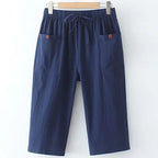 💃 Plus Size Summer Loose-Fit Pants for Women
Elastic Waist | Straight-Leg | 7/8 Length | Casual Comfort up to 200kg