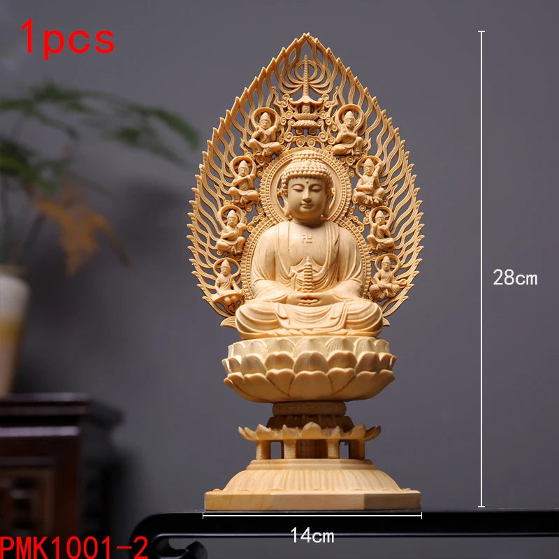 🪵 Spiritual Abacus Solid Wood Bodhisattva Statue
High-Grade Giant Buddha Sculpture – Hand-Carved Home or Altar Decoration