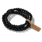 🎀 Spiritual Abacus Pink Zebra & Mixed Natural Stone Bracelet Set 4mm–8mm Beads