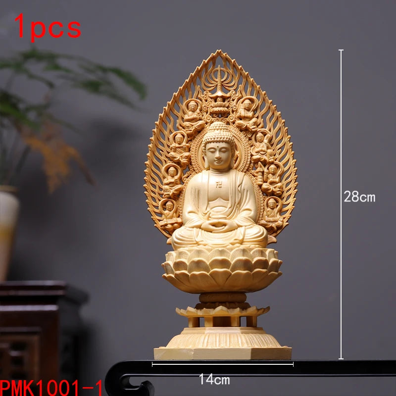 🪵 Spiritual Abacus Solid Wood Bodhisattva Statue
High-Grade Giant Buddha Sculpture – Hand-Carved Home or Altar Decoration