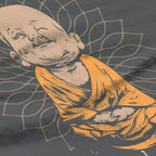 Spiritual Abacus™ “Be Happy” Buddha Graphic T-Shirt – Women’s Cotton Mindful Streetwear Tee