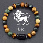 ♈♎ Spiritual Abacus™ Zodiac Constellation Bracelet – Adjustable Astrology Charm Jewelry for Men & Women (12 Star Signs)