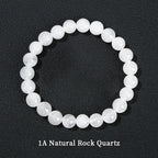 📿 Spiritual Abacus – Natural Stone Bracelet - Lapis Lazuli • Amethyst • Rock Quartz |