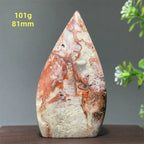 🔮 Spiritual Abacus Mexican Agate Free-Form Torch Specimen