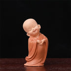 Spiritual Abacus™ Mini Buddha Monk Figurine – Peaceful Desk & Car Ornament for Mindful Home Décor