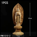 🪵 Spiritual Abacus Solid Wood Bodhisattva Statue
High-Grade Giant Buddha Sculpture – Hand-Carved Home or Altar Decoration