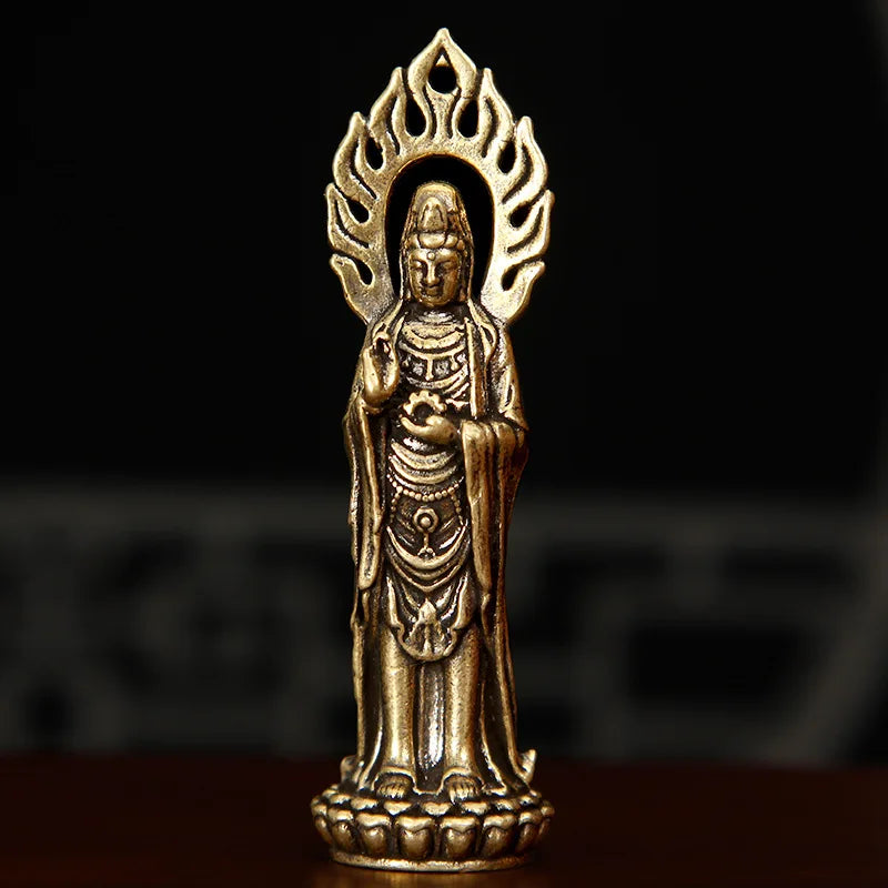 🪷 Spiritual Abacus Guanyin Bodhisattva Statue
Elegant Desktop Buddha Guanyin Sculpture – Handcrafted Buddhist Decor