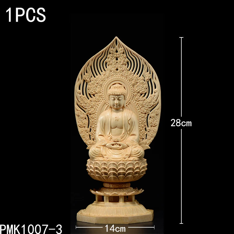 🪵 Spiritual Abacus Solid Wood Bodhisattva Statue
High-Grade Giant Buddha Sculpture – Hand-Carved Home or Altar Decoration