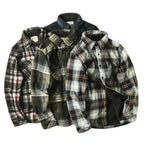 Spiritual Abacus™ Men’s Winter Fleece Flannel Shirt Jacket – Warm Plaid Long Sleeve Thermal Outdoor Coat for Hiking, Camping & Fishing