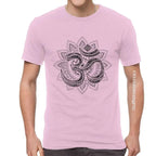 🕉️ Spiritual Abacus Om Symbol Oversized Cotton T-Shirt – Goa-Inspired Spiritual Streetwear for Men