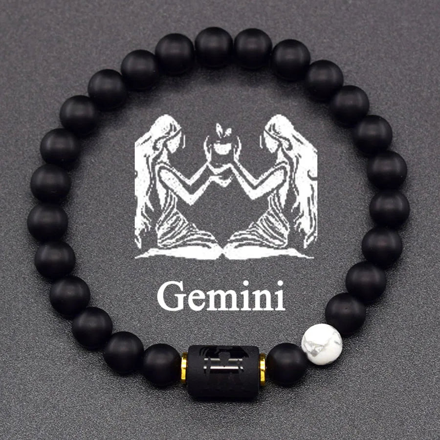 ♈♎ Spiritual Abacus™ Zodiac Constellation Bracelet – Adjustable Astrology Charm Jewelry for Men & Women (12 Star Signs)