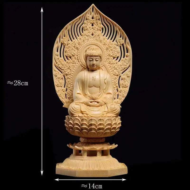 🪵 Spiritual Abacus Solid Wood Bodhisattva Statue
High-Grade Giant Buddha Sculpture – Hand-Carved Home or Altar Decoration