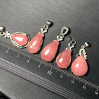 💎 Spiritual Abacus – Natural Rhodochrosite Pendant Necklace
