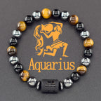 ♈♎ Spiritual Abacus™ Zodiac Constellation Bracelet – Adjustable Astrology Charm Jewelry for Men & Women (12 Star Signs)