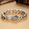 Spiritual Abacus™ Jinbao Pixiu Cuff Bracelet – Handmade Retro Men’s Bracelet | Trendy Fashion Accessory