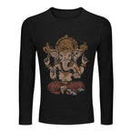 Spiritual Abacus™ Ganesha 3D Oversized T-Shirt – Unisex Aesthetic Streetwear Graphic Tee