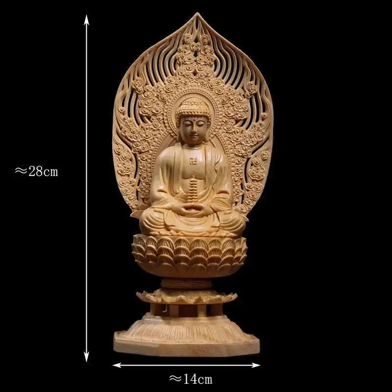 🪵 Spiritual Abacus Solid Wood Bodhisattva Statue
High-Grade Giant Buddha Sculpture – Hand-Carved Home or Altar Decoration