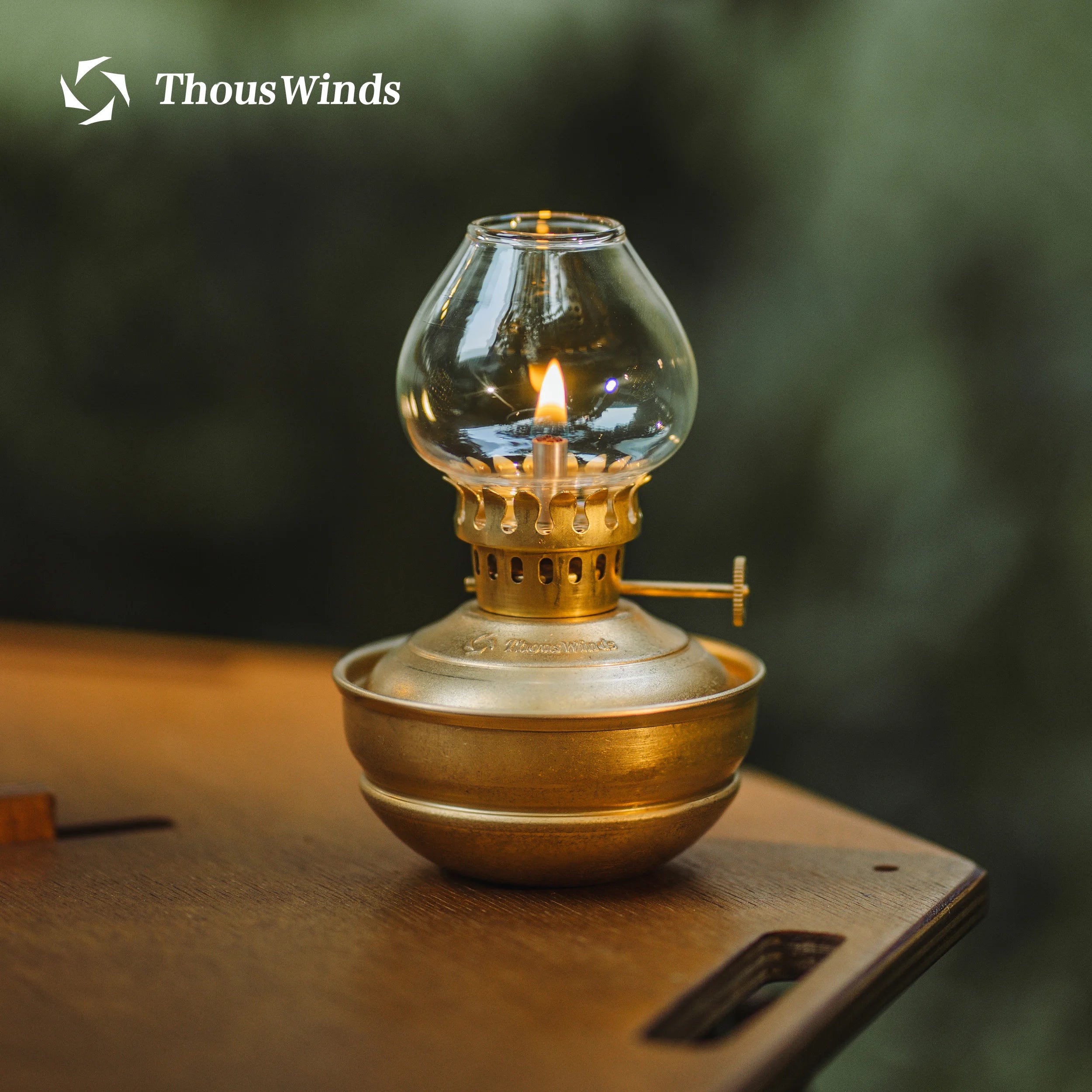 🏕️ ThousWinds Luminara Mini Oil Lamp – Windproof Retro Camping Lantern | 20h Long-Lasting Portable Outdoor Light