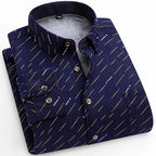 Spiritual Abacus™ Men’s Winter Flannel Shirt – Thickened Plaid Fleece Long Sleeve Casual Shirt
