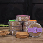 Spiritual Abacus™ Natural Sandalwood & Agarwood Coil Incense – Aromatherapy for Meditation, Yoga & Home Relaxation (20 pcs)