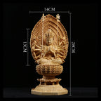 🪵 Spiritual Abacus Solid Wood Bodhisattva Statue
High-Grade Giant Buddha Sculpture – Hand-Carved Home or Altar Decoration