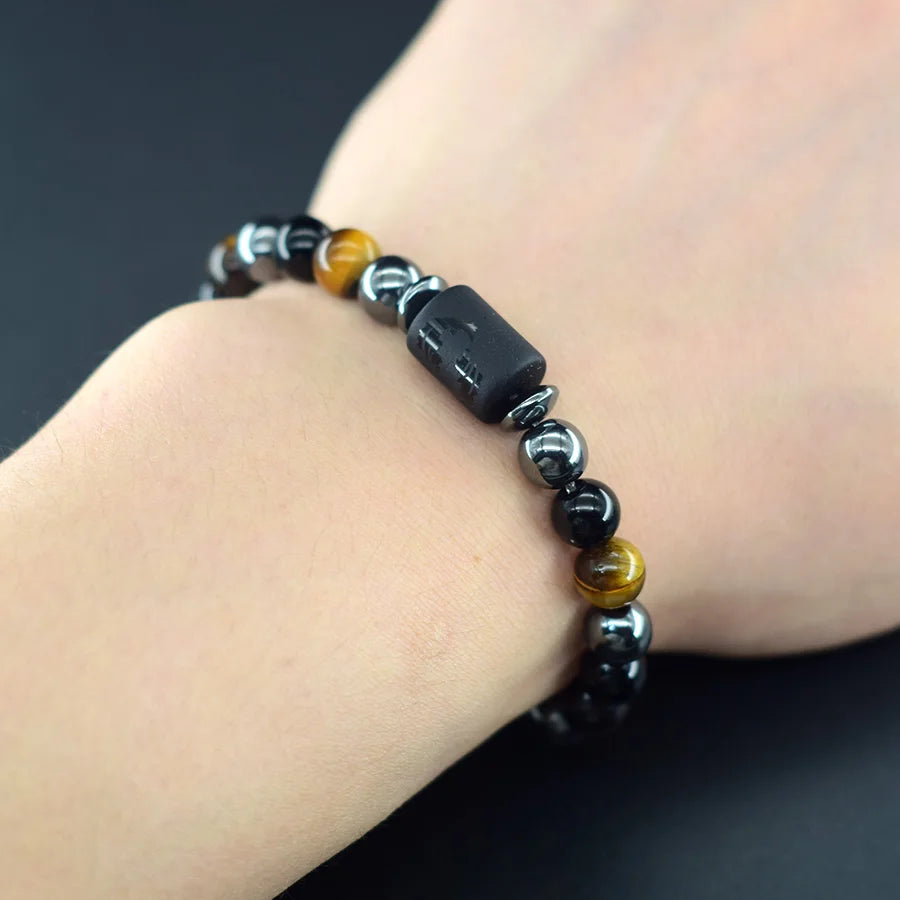 ♈♎ Spiritual Abacus™ Zodiac Constellation Bracelet – Adjustable Astrology Charm Jewelry for Men & Women (12 Star Signs)