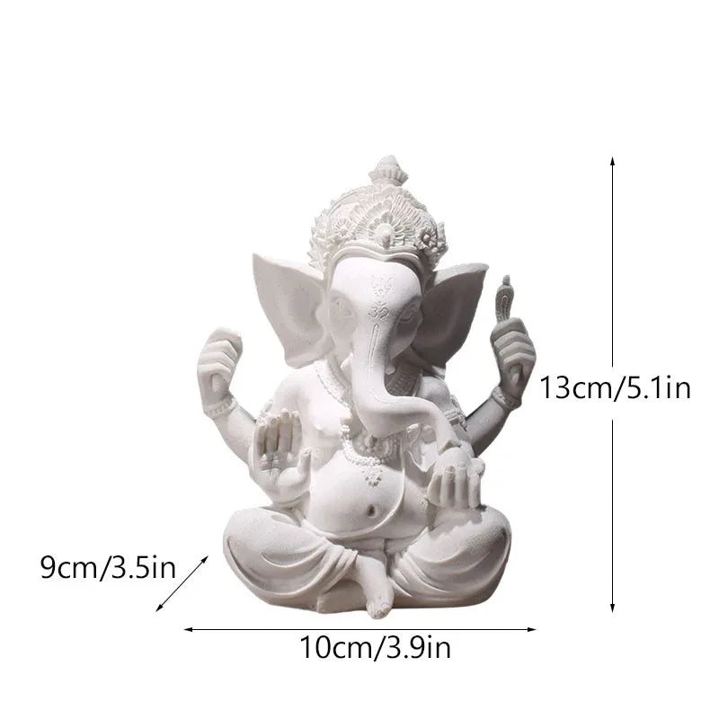 Spiritual Abacus Sandstone Ganesha Statue