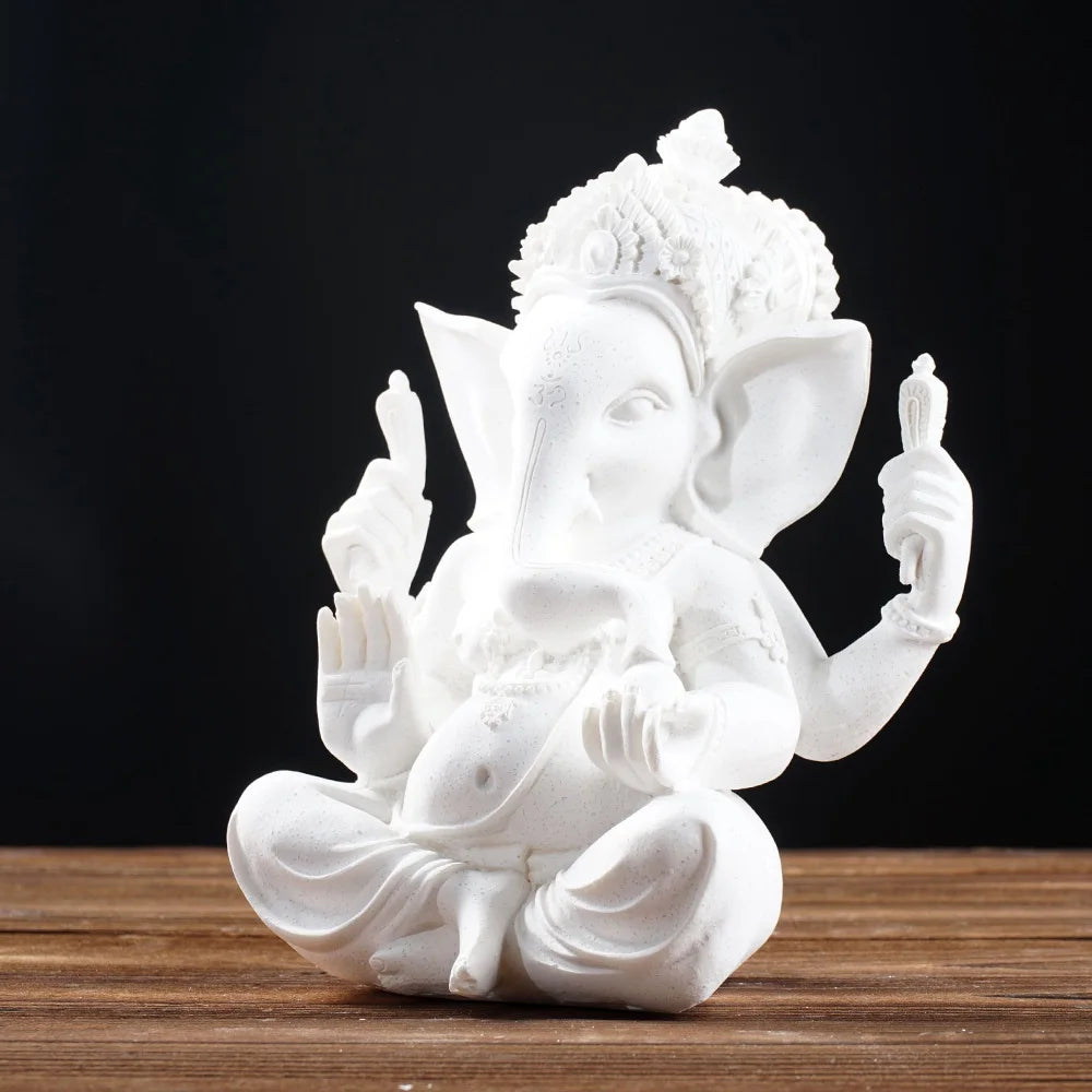 Spiritual Abacus Sandstone Ganesha Statue
