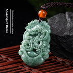 Spiritual Abacus Natural Cargo Jade Chinese Zodiac Pendant Ornaments (12 Signs)