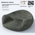 Spiritual Abacus™ Ergonomic Meditation Cushion – Yoga Floor Cushion for Posture Support, Mindfulness & Zen Practice