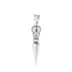Spiritual Abacus ⚔️ Gandhanra Stainless Steel Tibetan Vajra Dagger Pendant