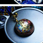 Spiritual Abacus Original Constellation Crystal Fortune Pendant Necklace