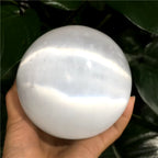  Spiritual Abacus Selenite Crystal Sphere