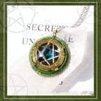 Spiritual Abacus Crystal Pentagram Pendant Necklace for Men and Women