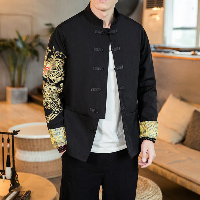 Spiritual Abacus™ Men's Retro Hanfu Jacket