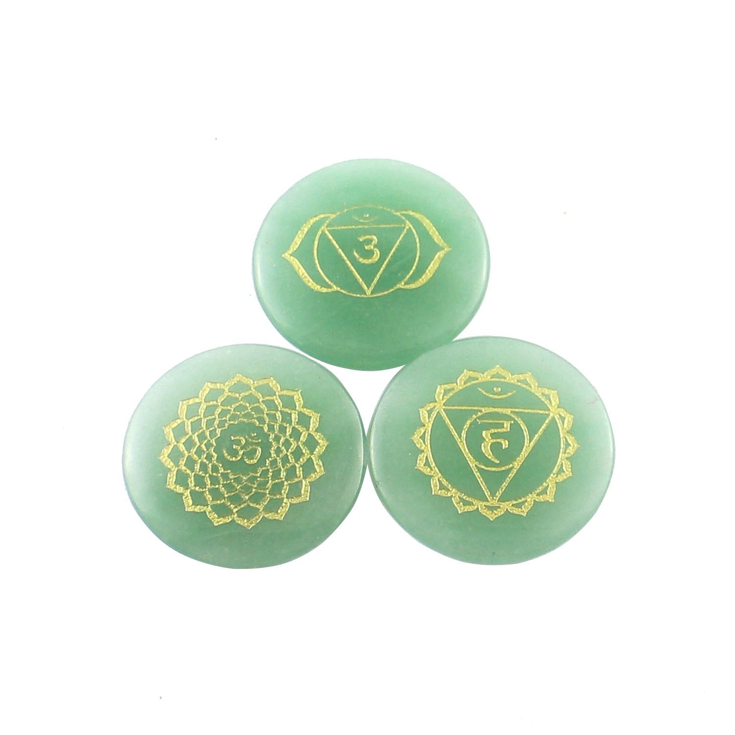 Spiritual Abacus European & American Style Natural Green Aventurine Crystal Ornament