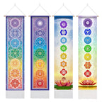 🧘‍♂️ Seven Chakra Wall Tapestry – Mandala Yoga & Meditation Wall Hanging Spiritual Room Décor for Energy Alignment & Mindful Living by Spiritual Abacus