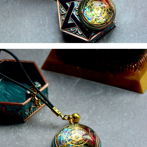 Spiritual Abacus Original Constellation Crystal Fortune Pendant Necklace